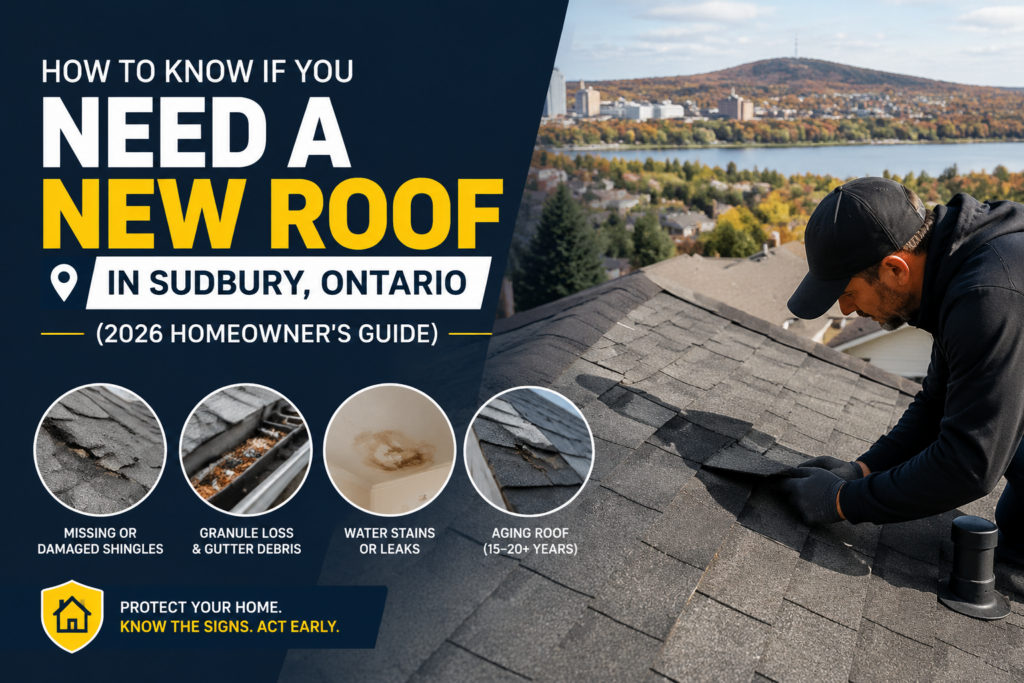 Roof in Sudbury