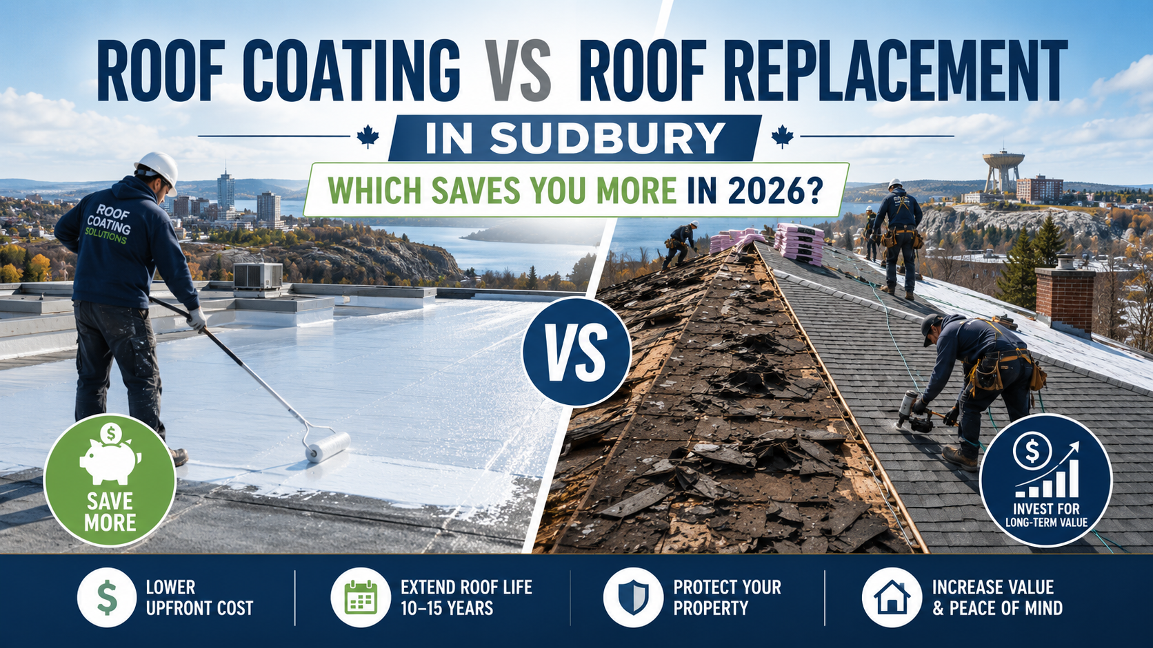 Roof Coating vs Roof Replacement